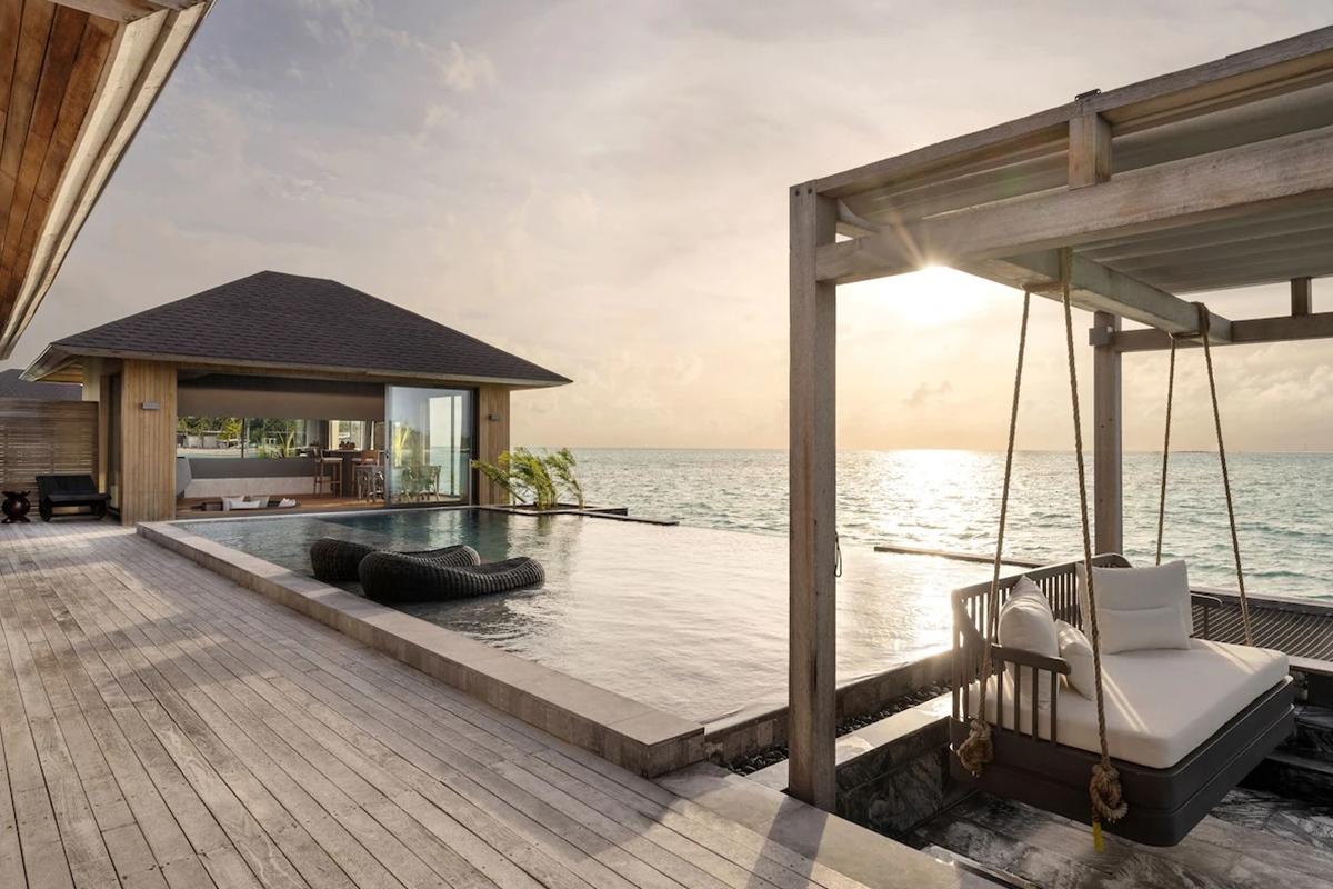 美慕环礁 Madifushi Private Island酒店 外观 照片