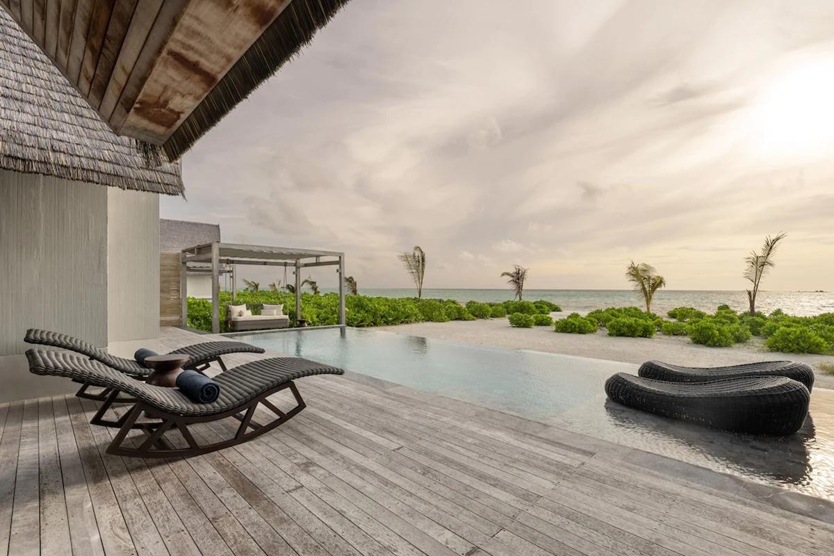 美慕环礁 Madifushi Private Island酒店 外观 照片