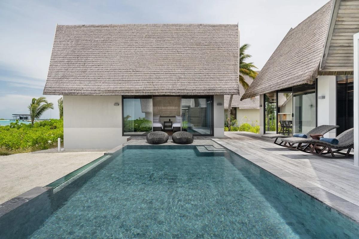 美慕环礁 Madifushi Private Island酒店 外观 照片